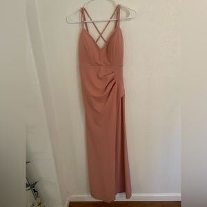 Pink Maxi Dress- S